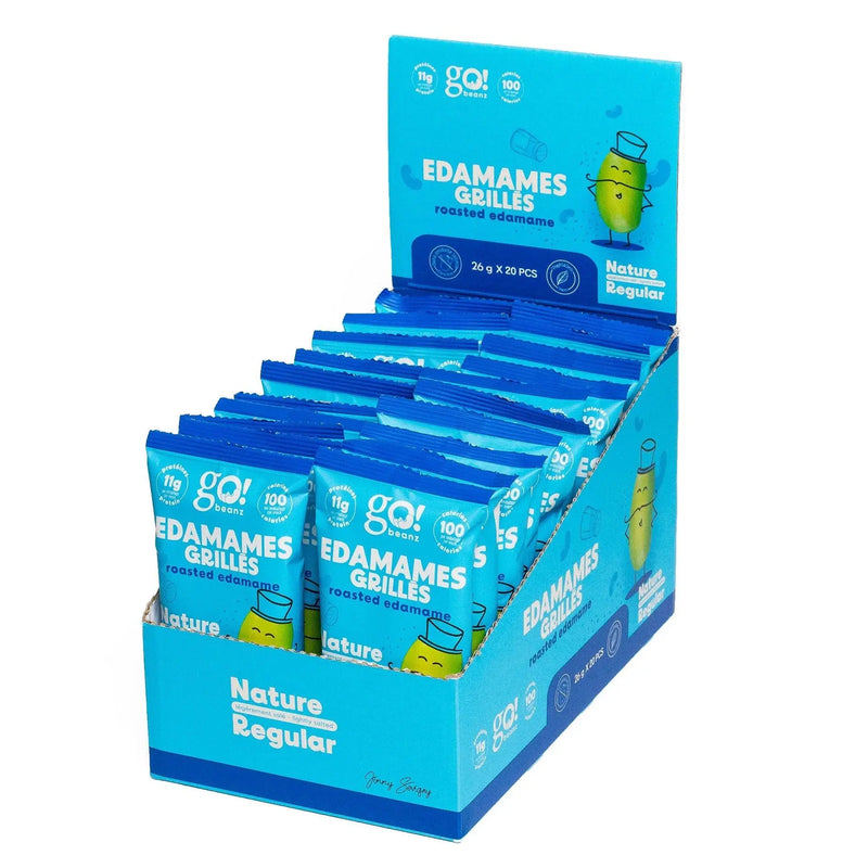 Load image into Gallery viewer, Roasted Edamame - 26g GO NUTRITION