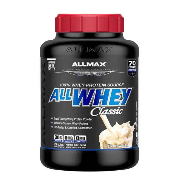 Load image into Gallery viewer, Allmax All Whey, 5 lbs French Vanilla