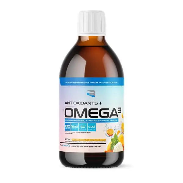 Load image into Gallery viewer, Believe Omega 3 + D3 & E, 500 ML, 100 Servings Orange Vanilla