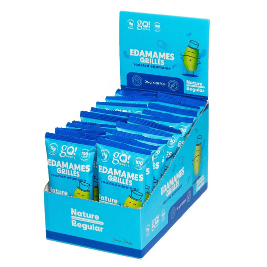 Roasted Edamame - 26g GO NUTRITION