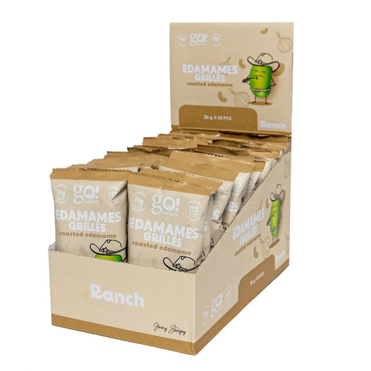 Roasted Edamame - 26g GO NUTRITION