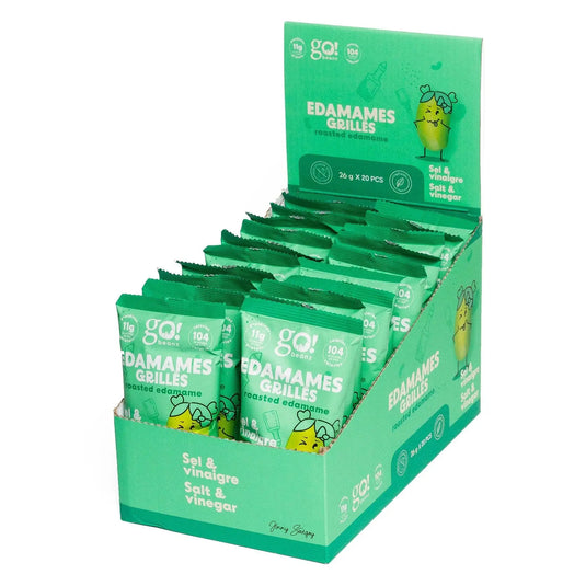 Roasted Edamame - 26g GO NUTRITION