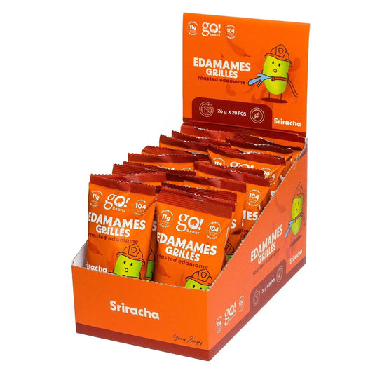 Roasted Edamame - 26g GO NUTRITION