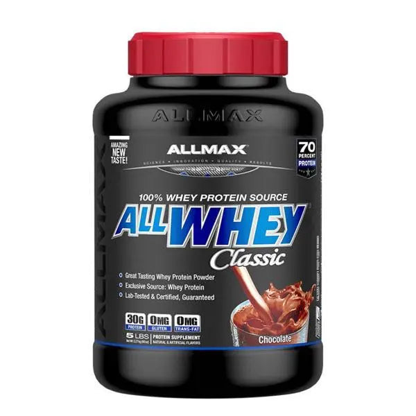 Load image into Gallery viewer, Allmax All Whey, 5 lbs Chocolate
