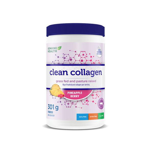 Genuine Health Clean Collagen Pineapple Berry