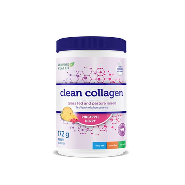 Genuine Health Clean Collagen Bovine Pineapple Berry