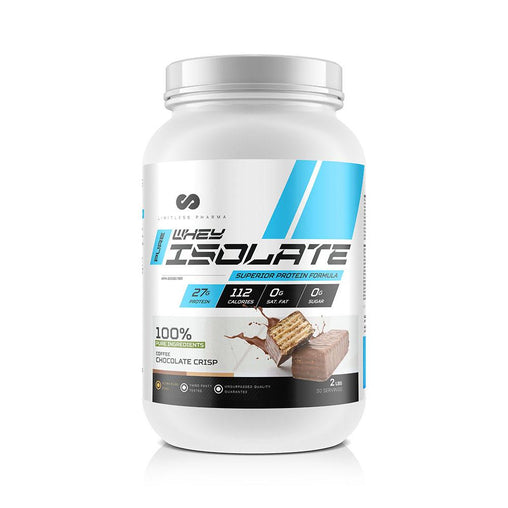 Whey Isolate Protein Coffee Chocolate Crisps 2 lbs