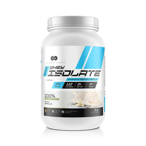 Whey Isolate Protein Smooth Vanilla 2 lbs