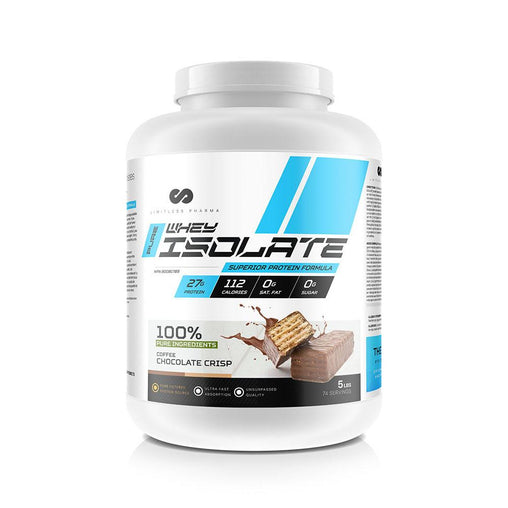 Whey Isolate Protein Coffee Chocolate Crisps 5 lbs