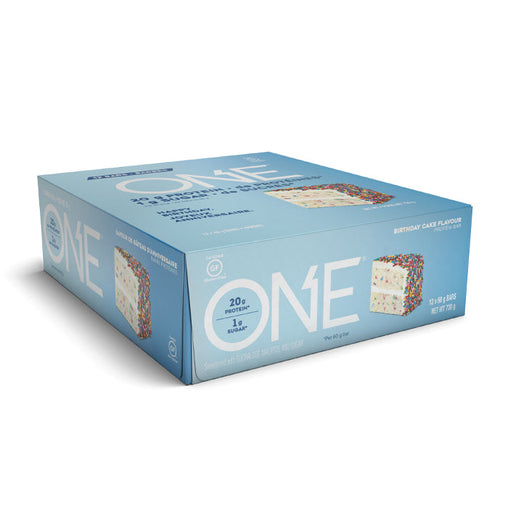 One Protein Bar, 12 Pack Birthday Cake