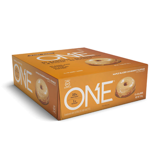 One Protein Bar, 12 Pack Maple Glazed Doughnut