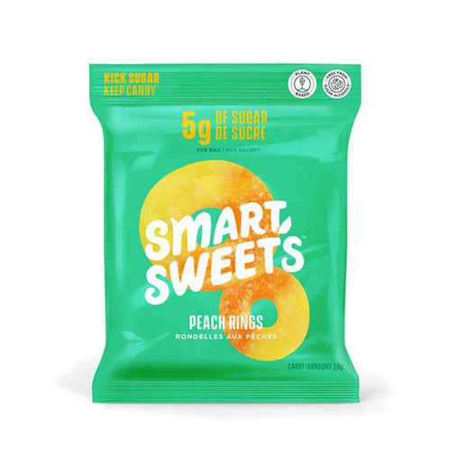 Smart Sweets Candies, 50 g Peach Rings