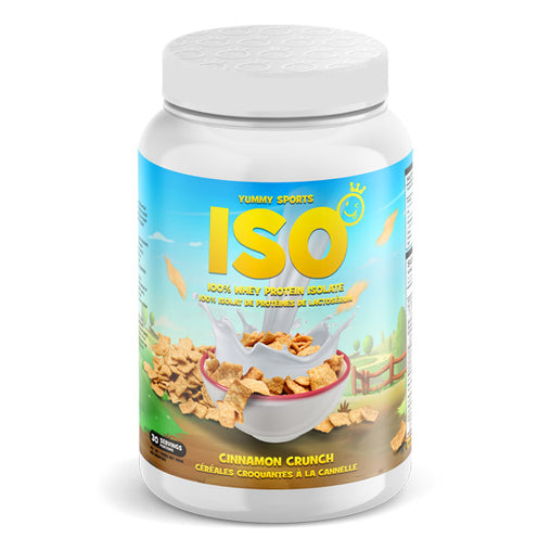 Yummy Sports Iso Protein Jar - Cinnamon Crunch