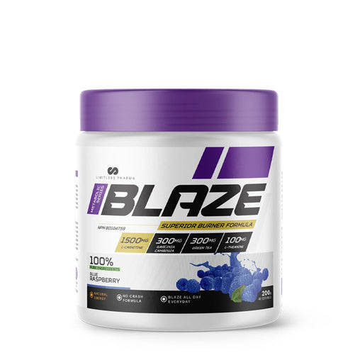 blaze fat burner blue raspberry