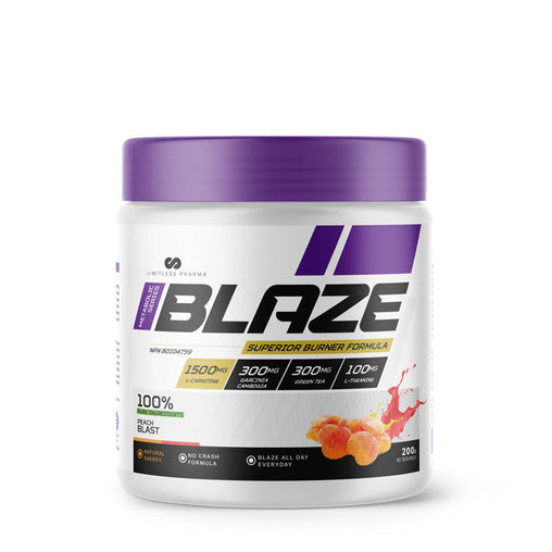 blaze fat burner peach blast