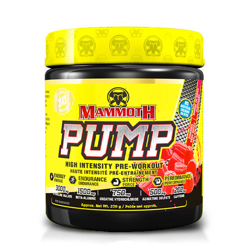 Mammoth Pump Pre-Workout