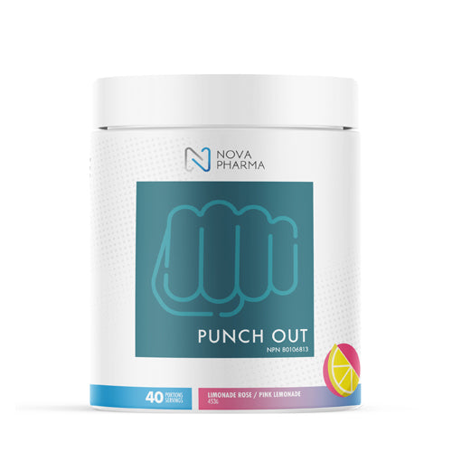 Nova Pharma Punch Out Pre-Workout Pink Lemonade