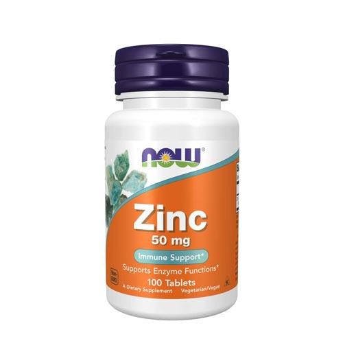 Now Foods Zinc Gluconate 50mg 100 Tablets