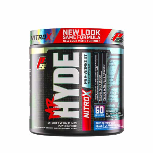 ProSupps Mr. Hyde NitroX, 60 Servings BlueRazz Popsicle