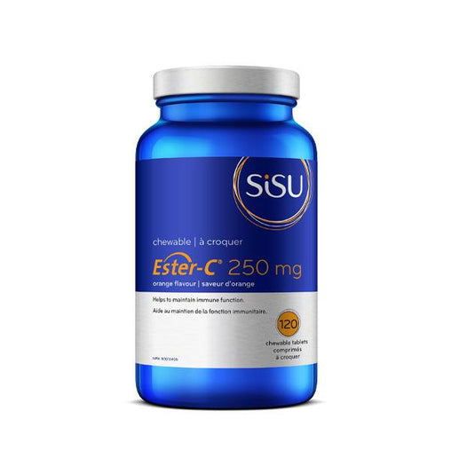 Sisu Ester-C Orange Chewable Vitamin C for Adults